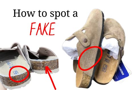 how to spot fake birkenstocks